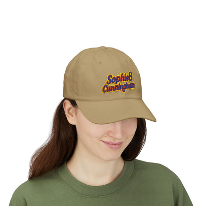 "Sophie Cunningham" Retro Script Embroidered Baseball Hat